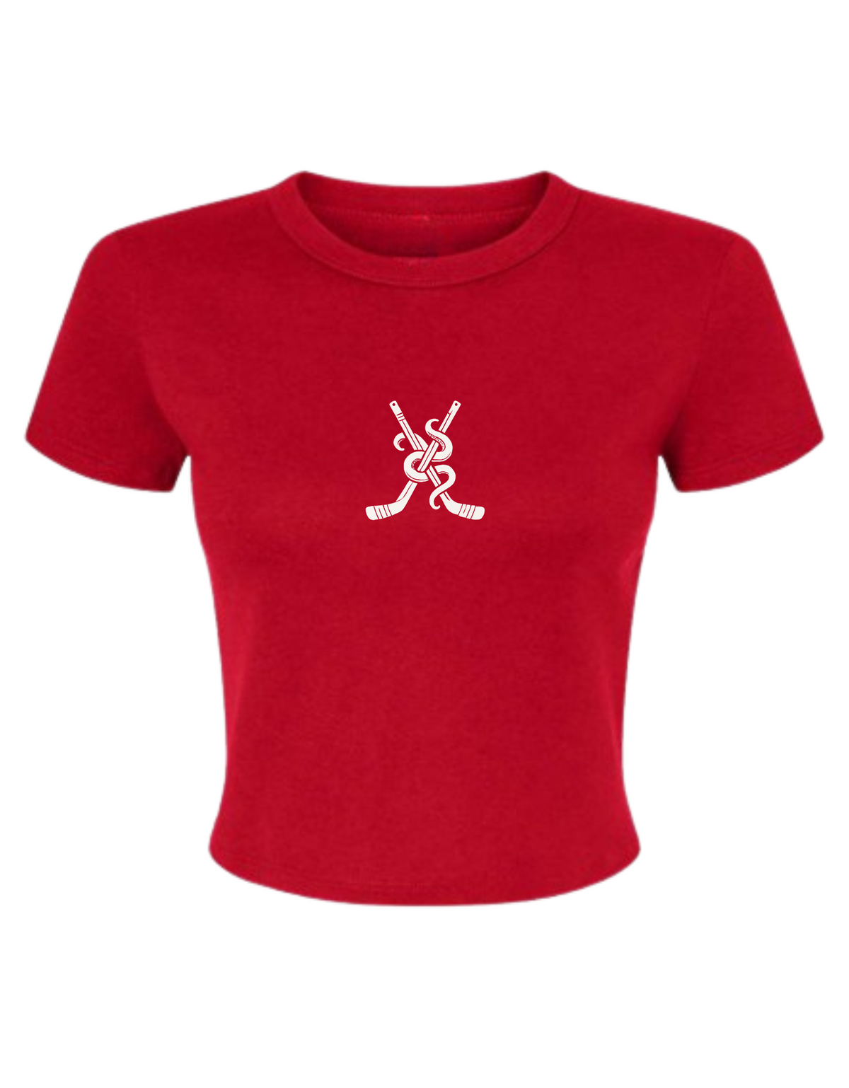 Heart of Hockey Baby Tee