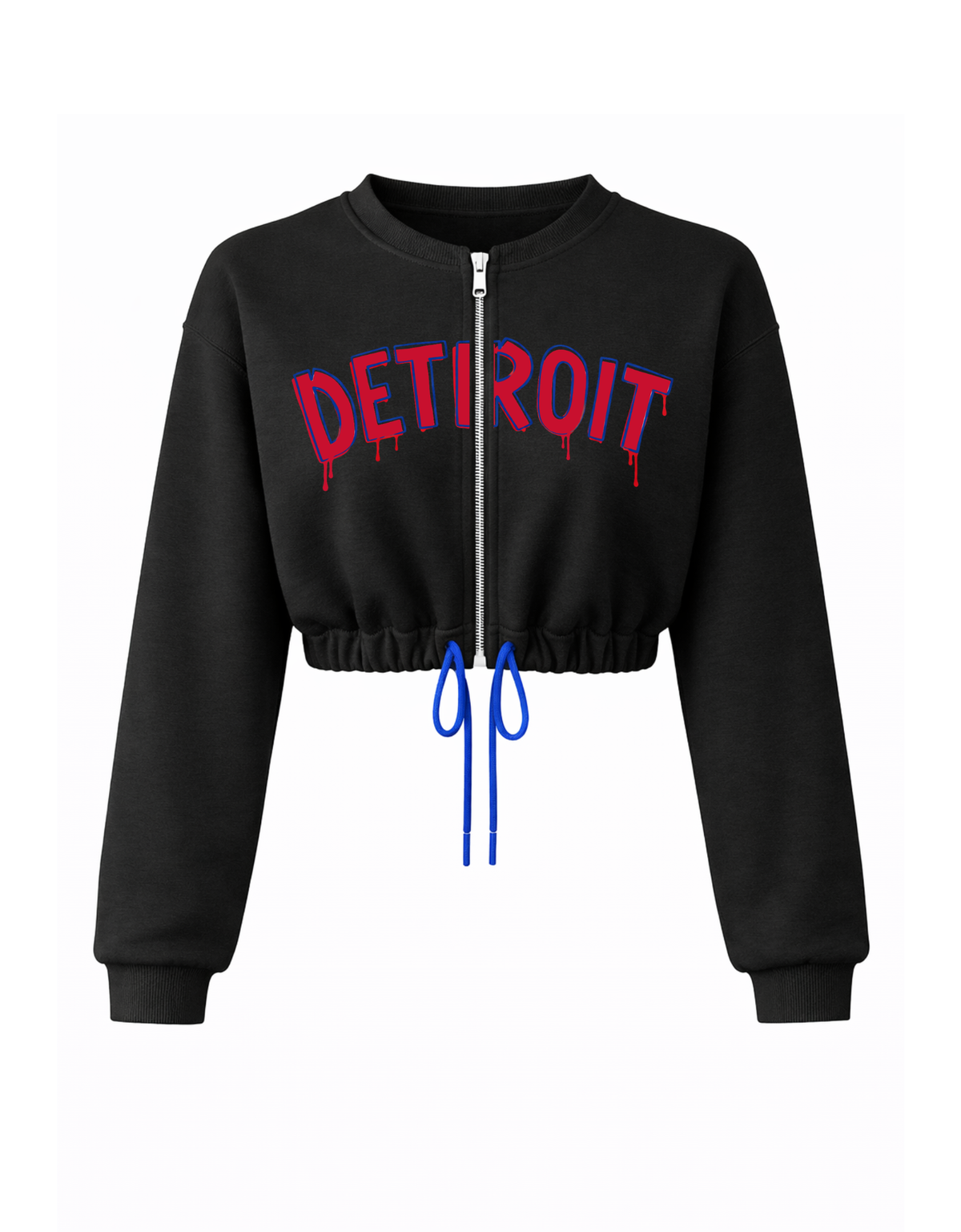 Detroit Basketball Cinch Zip
