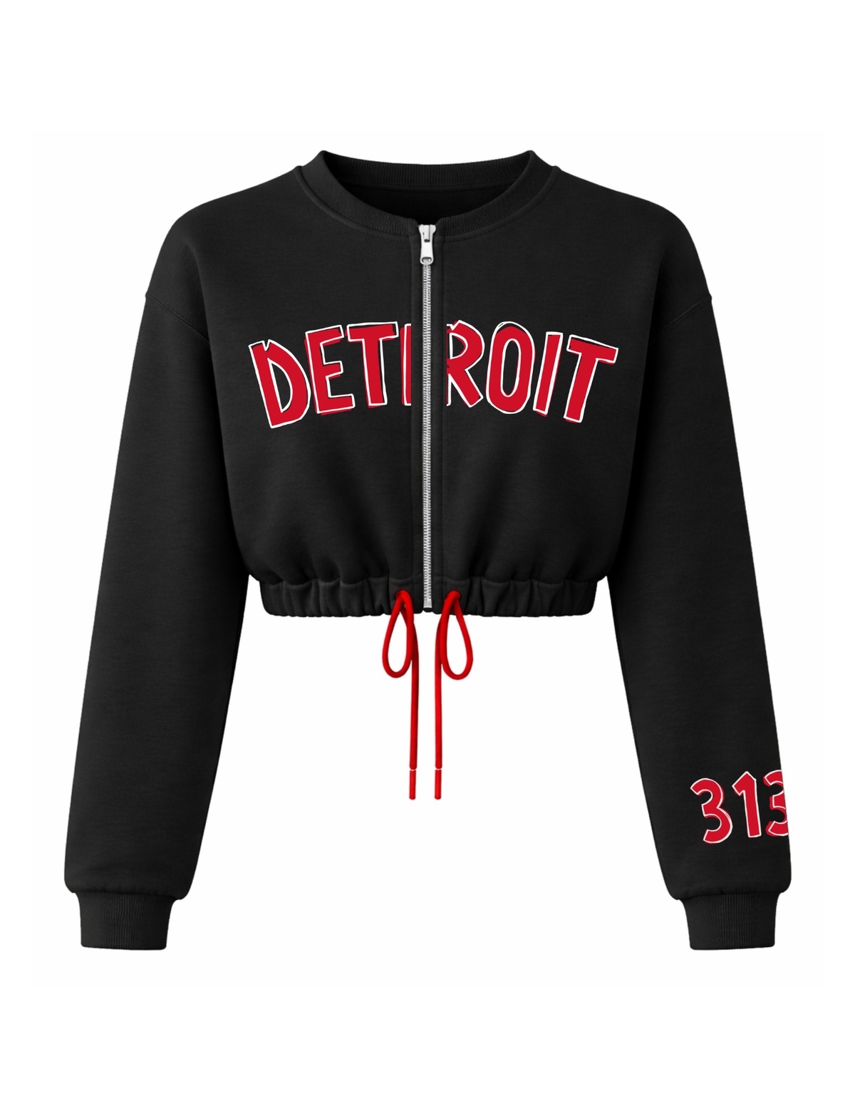 Detroit Hockey Cinch Zip