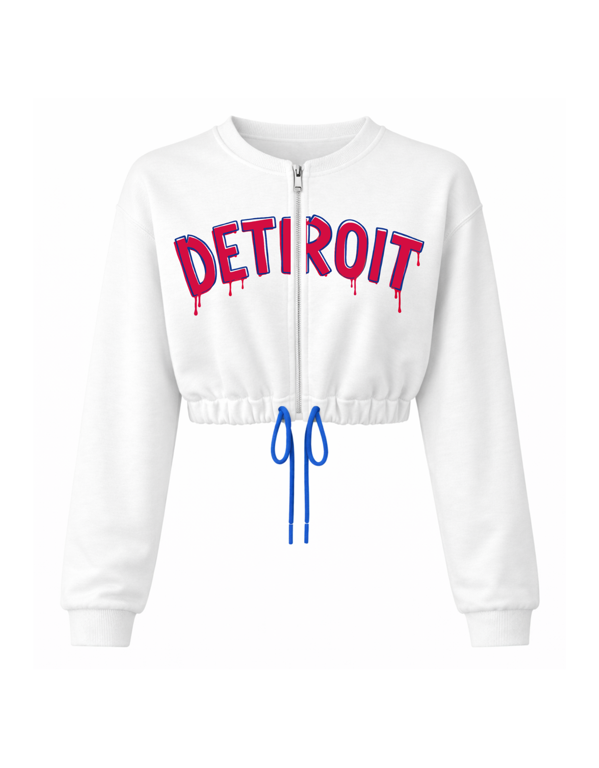 Detroit Basketball Cinch Zip